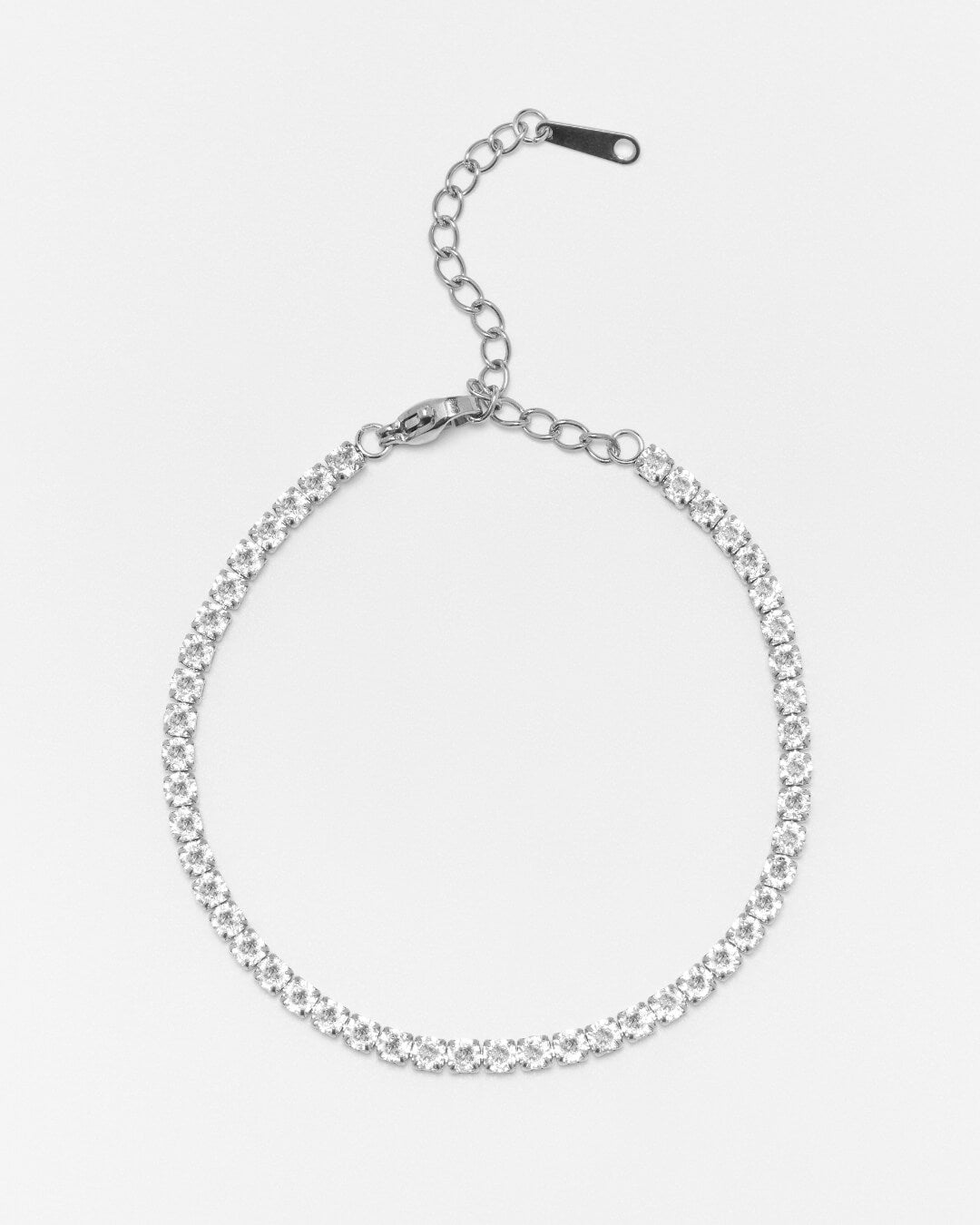 "Crystal" collar de tenis de 3 mm + pulsera de regalo